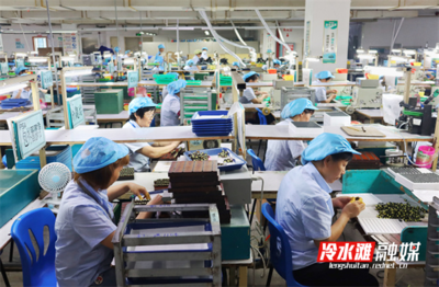 冷水滩 为企业用工纾困解难 提振发展信心——聚焦电子器件制造产业